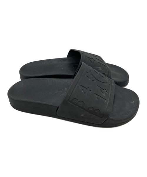 MM6 Maison Margiela（エムエムシックスメゾンマルジェラ）MM6 Maison Margiela (エムエムシックスメゾンマルジェラ) スライドサンダル ブラック サイズ:37の古着・服飾アイテム
