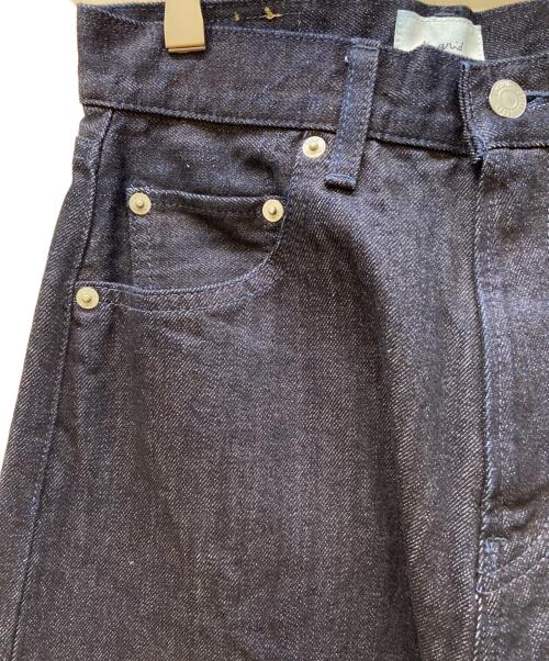 UNGRID（アングリッド）UNGRID (アングリッド) ハイウエストバギーデニム インディゴ サイズ:24 未使用品の古着・服飾アイテム