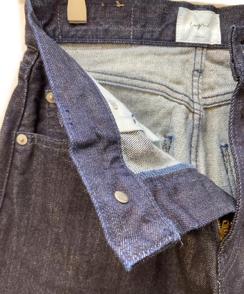 UNGRID（アングリッド）UNGRID (アングリッド) ハイウエストバギーデニム インディゴ サイズ:24 未使用品の古着・服飾アイテム
