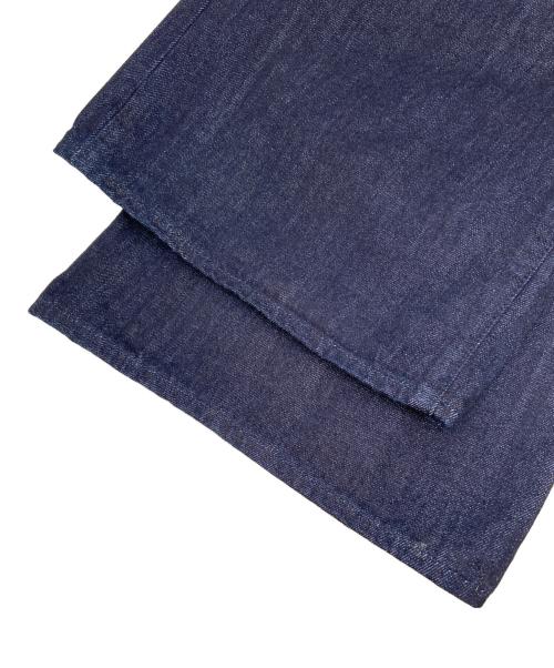 UNGRID（アングリッド）UNGRID (アングリッド) ハイウエストバギーデニム インディゴ サイズ:24 未使用品の古着・服飾アイテム