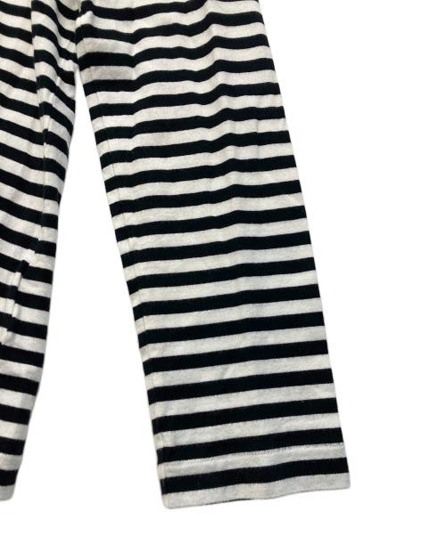 PLAY COMME des GARCONS（プレイコムデギャルソン）PLAY COMME des GARCONS (プレイコムデギャルソン) ボーダーカットソー ホワイト サイズ:SIZE Lの古着・服飾アイテム