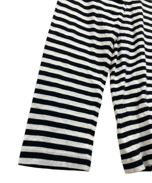 PLAY COMME des GARCONS（プレイコムデギャルソン）PLAY COMME des GARCONS (プレイコムデギャルソン) ボーダーカットソー ホワイト サイズ:SIZE Lの古着・服飾アイテム
