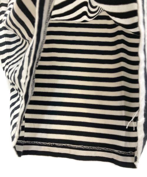 PLAY COMME des GARCONS（プレイコムデギャルソン）PLAY COMME des GARCONS (プレイコムデギャルソン) ボーダーカットソー ホワイト サイズ:SIZE Lの古着・服飾アイテム