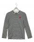 PLAY COMME des GARCONS（プレイコムデギャルソン）の古着「ボーダーカットソー」｜ホワイト