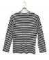 PLAY COMME des GARCONS (プレイコムデギャルソン) ボーダーカットソー ホワイト サイズ:SIZE L：8000円