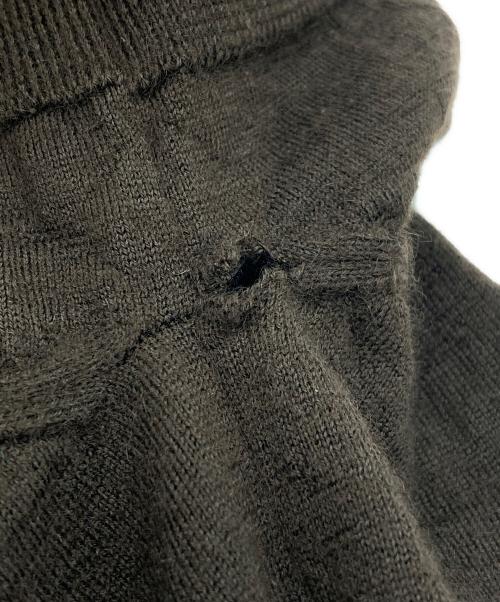 RALPH LAUREN Purple Label（ラルフ ローレン パープル レーベル）RALPH LAUREN PURPLE LABEL (ラルフ ローレン パープル レーベル) 襟付き カシミヤ 半袖ニット ブラウン サイズ:Mの古着・服飾アイテム