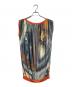 Jean Paul GAULTIER（ジャンポールゴルチェ）の古着「ノースリーブワンピース/Sleeveless dress」｜ブラック×オレンジ