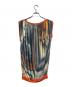 Jean Paul GAULTIER (ジャンポールゴルチェ) ノースリーブワンピース/Sleeveless dress ブラック×オレンジ サイズ:S：25000円