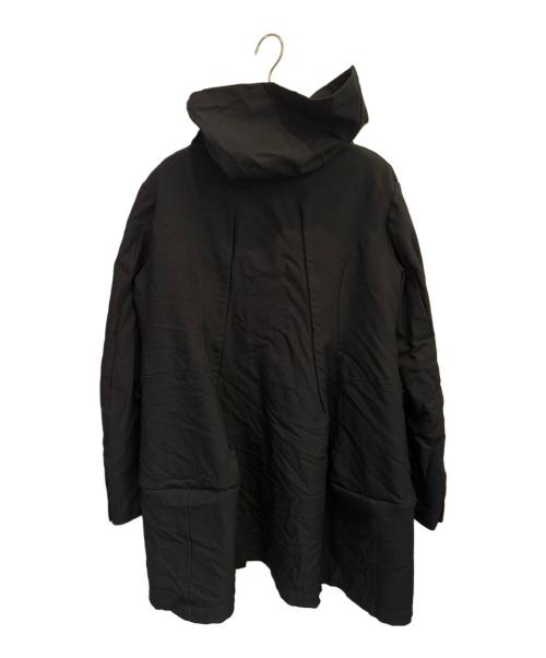 BLACK COMME des GARCONS（ブラックコムデギャルソン）BLACK COMME des GARCONS (ブラックコムデギャルソン) ポリ縮絨ドッキングジャケット ブラック サイズ:Mの古着・服飾アイテム