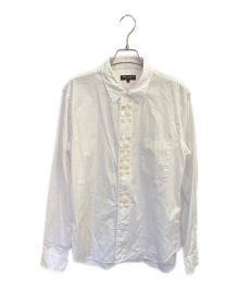 COMME des GARCONS HOMME PLUS（コムデギャルソンオムプリュス）の古着「マルチボタンシャツ」｜ホワイト