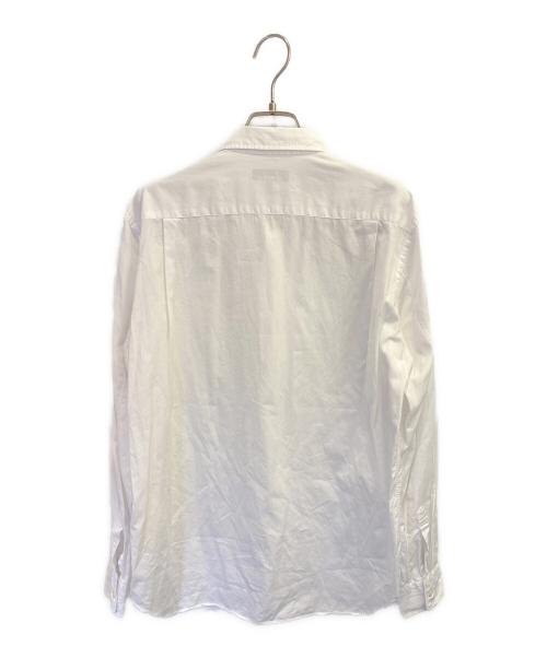 COMME des GARCONS HOMME PLUS（コムデギャルソンオムプリュス）COMME des GARCONS HOMME PLUS (コムデギャルソンオムプリュス) マルチボタンシャツ ホワイト サイズ:Sの古着・服飾アイテム
