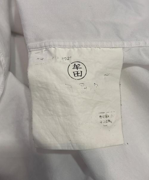 COMME des GARCONS HOMME PLUS（コムデギャルソンオムプリュス）COMME des GARCONS HOMME PLUS (コムデギャルソンオムプリュス) マルチボタンシャツ ホワイト サイズ:Sの古着・服飾アイテム