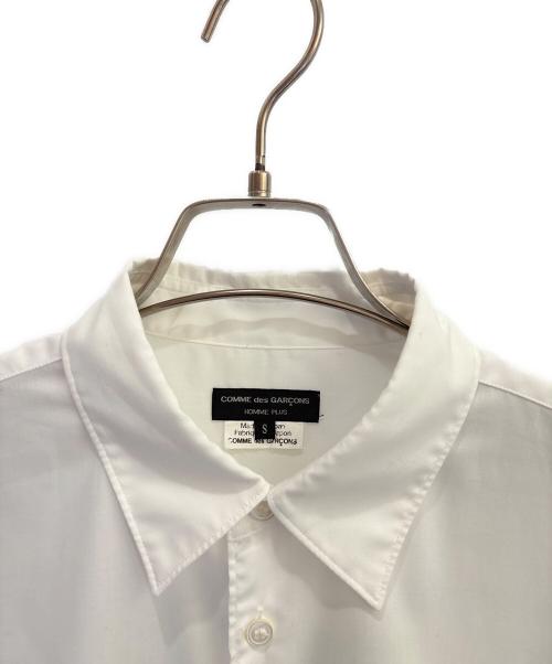 COMME des GARCONS HOMME PLUS（コムデギャルソンオムプリュス）COMME des GARCONS HOMME PLUS (コムデギャルソンオムプリュス) BEDELGEUSE/ロングシャツ ホワイト サイズ:Sの古着・服飾アイテム