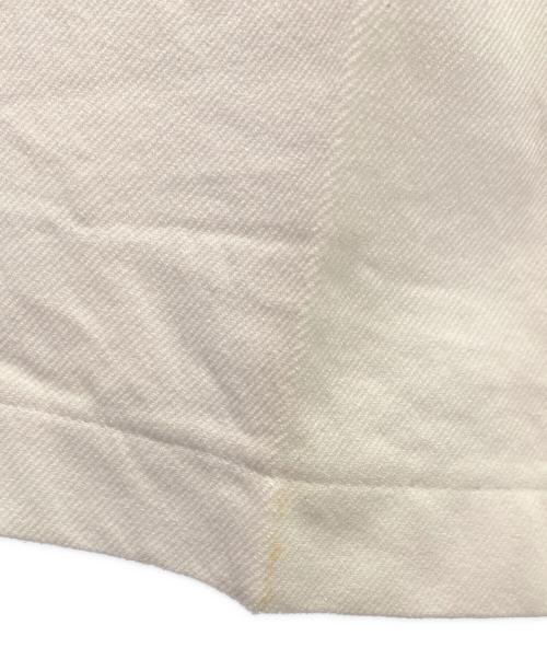 COMME des GARCONS HOMME PLUS（コムデギャルソンオムプリュス）COMME des GARCONS HOMME PLUS (コムデギャルソンオムプリュス) エステルプリーツパンツ ホワイト サイズ:SSの古着・服飾アイテム