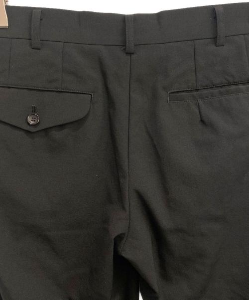 COMME des GARCONS HOMME PLUS（コムデギャルソンオムプリュス）COMME des GARCONS HOMME PLUS (コムデギャルソンオムプリュス) ウールギャバジン ロールアップスラックス ブラック サイズ:XSの古着・服飾アイテム