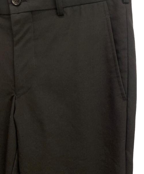 COMME des GARCONS HOMME PLUS（コムデギャルソンオムプリュス）COMME des GARCONS HOMME PLUS (コムデギャルソンオムプリュス) ウールギャバジン ロールアップスラックス ブラック サイズ:XSの古着・服飾アイテム