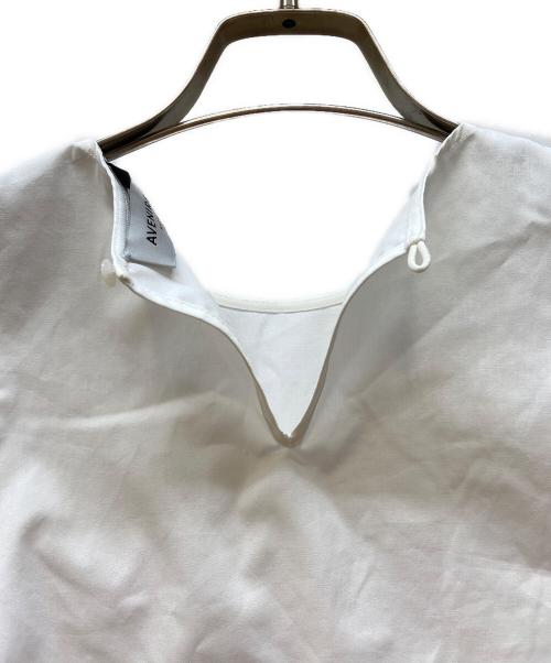 Aveniretoile（アベニールエトワール）Aveniretoile (アベニールエトワール) タックパフスリーブブラウス ホワイト サイズ:SIZE34の古着・服飾アイテム