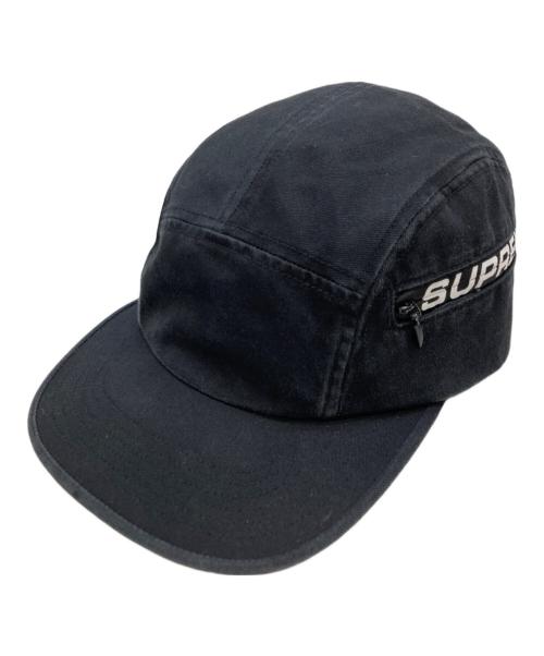 SUPREME（シュプリーム）SUPREME (シュプリーム) Side Zip Camp Cap ブラックの古着・服飾アイテム