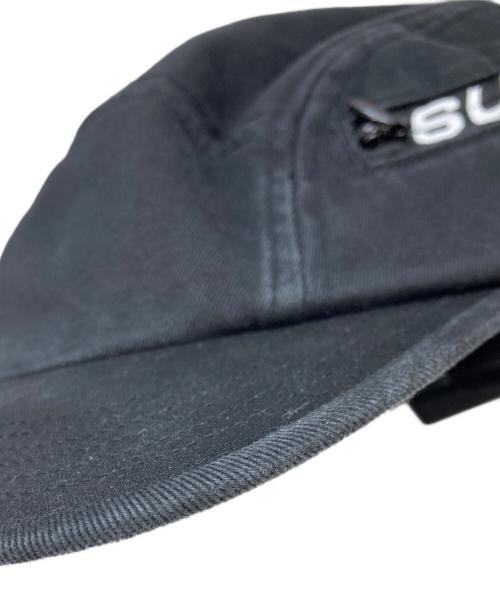 SUPREME（シュプリーム）SUPREME (シュプリーム) Side Zip Camp Cap ブラックの古着・服飾アイテム