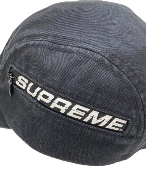 SUPREME（シュプリーム）SUPREME (シュプリーム) Side Zip Camp Cap ブラックの古着・服飾アイテム