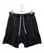 btmkビーティーエムケー）の古着「SWEAT SHORT PANTS」｜ブラック