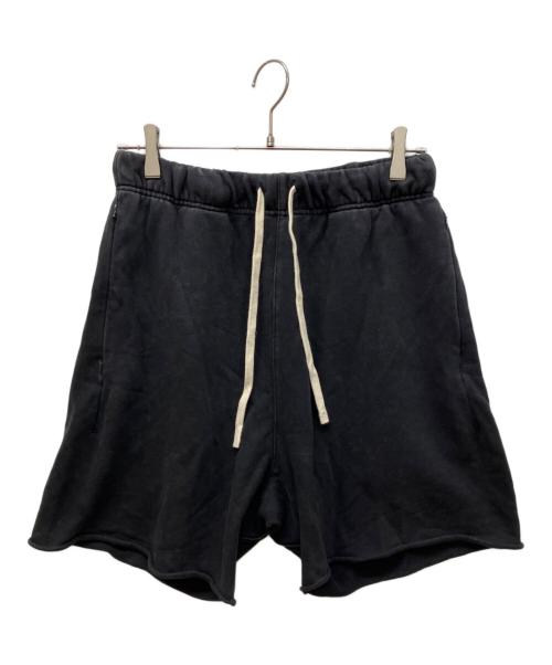 btmk（ビーティーエムケー）BTMK (ビーティーエムケー) SWEAT SHORT PANTS ブラック サイズ:Sの古着・服飾アイテム
