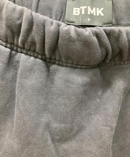 btmk（ビーティーエムケー）BTMK (ビーティーエムケー) SWEAT SHORT PANTS ブラック サイズ:Sの古着・服飾アイテム