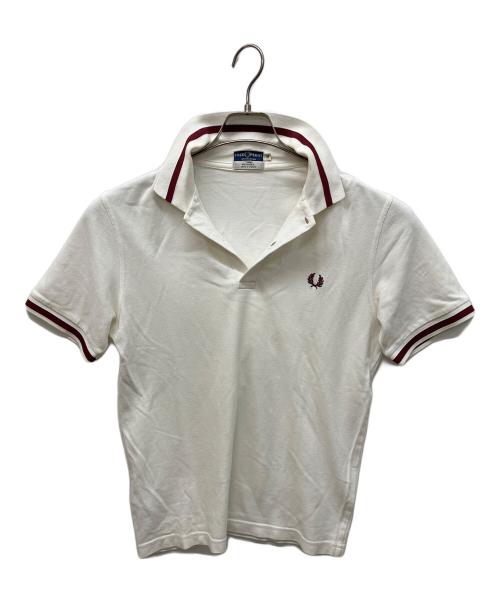FRED PERRY（フレッドペリー）FRED PERRY (フレッドペリー) ポロシャツ ホワイト サイズ:38の古着・服飾アイテム