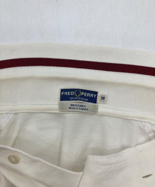 FRED PERRY（フレッドペリー）FRED PERRY (フレッドペリー) ポロシャツ ホワイト サイズ:38の古着・服飾アイテム