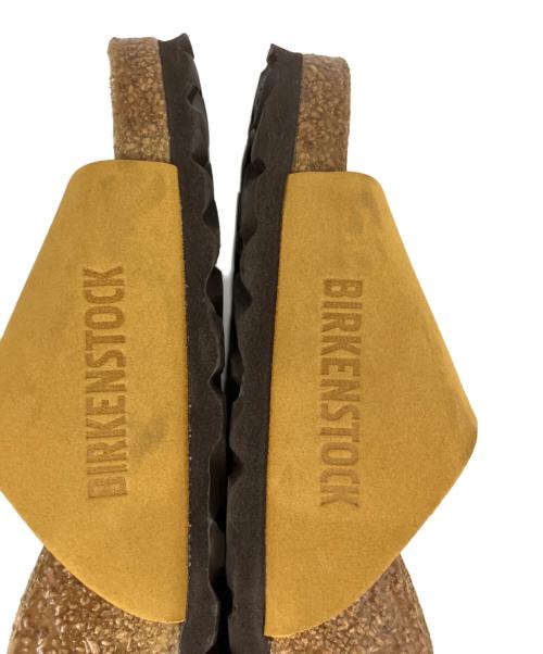 BIRKENSTOCK（ビルケンシュトック）BIRKENSTOCK (ビルケンシュトック) ストラップサンダル イエロー サイズ:36の古着・服飾アイテム