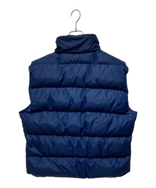 Eddie Bauer（エディーバウアー）Eddie Bauer (エディーバウアー) グースダウンベスト ネイビー サイズ:不明の古着・服飾アイテム