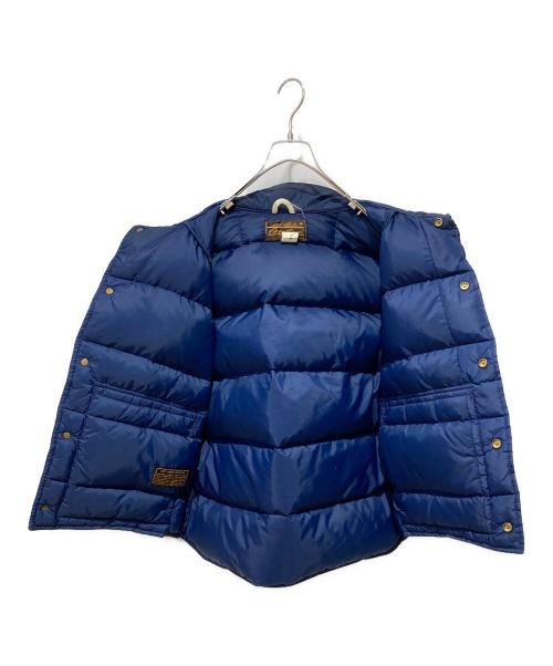 Eddie Bauer（エディーバウアー）Eddie Bauer (エディーバウアー) グースダウンベスト ネイビー サイズ:不明の古着・服飾アイテム