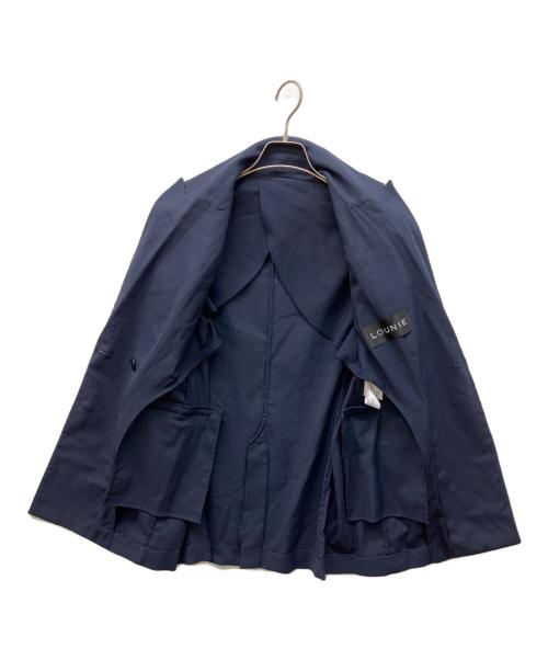 LOUNIE（ルーニー）LOUNIE (ルーニー) ダブルブレストジャケット ネイビー サイズ:40の古着・服飾アイテム