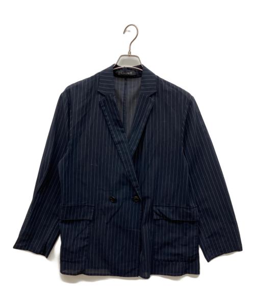 LOUNIE（ルーニー）LOUNIE (ルーニー) ライトシアージャケット ネイビー サイズ:40の古着・服飾アイテム