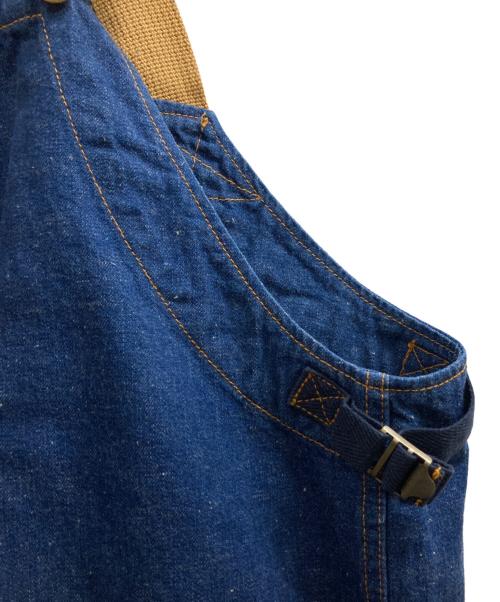 graphzero（グラフゼロ）graphzero (グラフゼロ) デニムオーバーオール インディゴ サイズ:Lの古着・服飾アイテム
