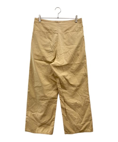 AURALEE（オーラリー）AURALEE (オーラリー) WASHED FINX TWILL EASY WIDE PANTS ベージュ サイズ:1の古着・服飾アイテム