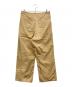 AURALEE (オーラリー) WASHED FINX TWILL EASY WIDE PANTS ベージュ サイズ:1：7000円