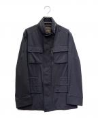 MOORERムーレー）の古着「ナイロンフィールドジャケット/Nylon Field Jacket」｜ネイビー