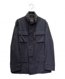 MOORER（ムーレー）の古着「ナイロンフィールドジャケット/Nylon Field Jacket」｜ネイビー