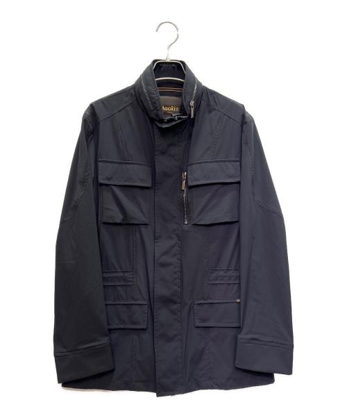 MOORER（ムーレー）MOORER (ムーレー) ナイロンフィールドジャケット/Nylon Field Jacket ネイビー サイズ:44の古着・服飾アイテム