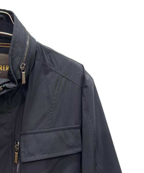 MOORER（ムーレー）MOORER (ムーレー) ナイロンフィールドジャケット/Nylon Field Jacket ネイビー サイズ:44の古着・服飾アイテム