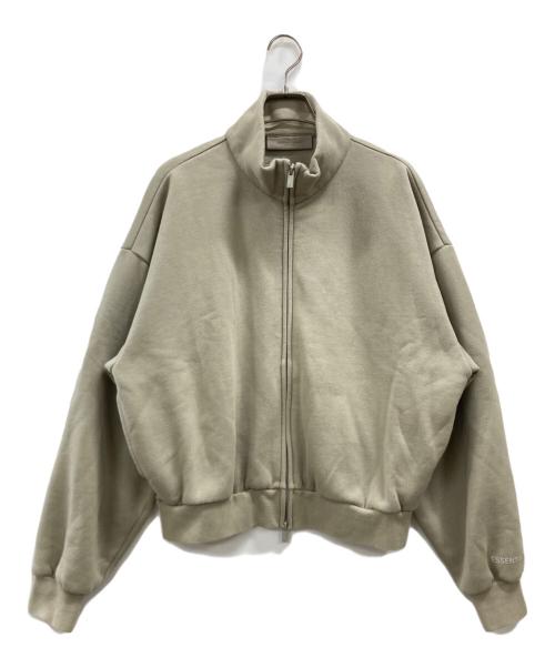 FOG ESSENTIALS（フィアオブゴッド エッセンシャル）FOG ESSENTIALS (フィアオブゴッド エッセンシャル) 裏起毛ジップスウェット ベージュ サイズ:Mの古着・服飾アイテム