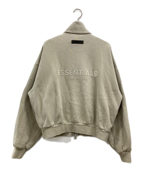 FOG ESSENTIALS（フィアオブゴッド エッセンシャル）FOG ESSENTIALS (フィアオブゴッド エッセンシャル) 裏起毛ジップスウェット ベージュ サイズ:Mの古着・服飾アイテム