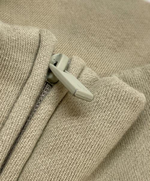 FOG ESSENTIALS（フィアオブゴッド エッセンシャル）FOG ESSENTIALS (フィアオブゴッド エッセンシャル) 裏起毛ジップスウェット ベージュ サイズ:Mの古着・服飾アイテム