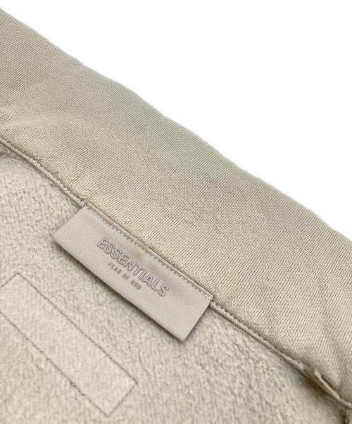 FOG ESSENTIALS（フィアオブゴッド エッセンシャル）FOG ESSENTIALS (フィアオブゴッド エッセンシャル) 裏起毛ジップスウェット ベージュ サイズ:Mの古着・服飾アイテム