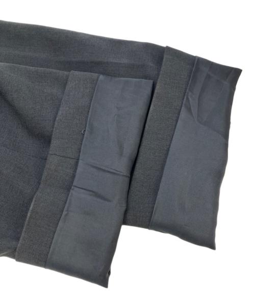 anuke（アンヌーク）anuke (アンヌーク) Collarless Over Jacket グレー サイズ:36の古着・服飾アイテム