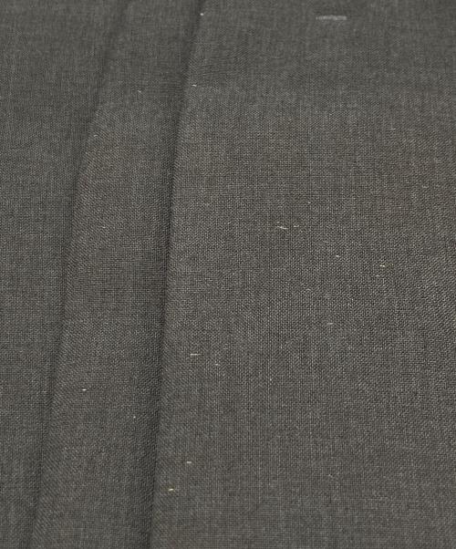 anuke（アンヌーク）anuke (アンヌーク) Collarless Over Jacket グレー サイズ:36の古着・服飾アイテム