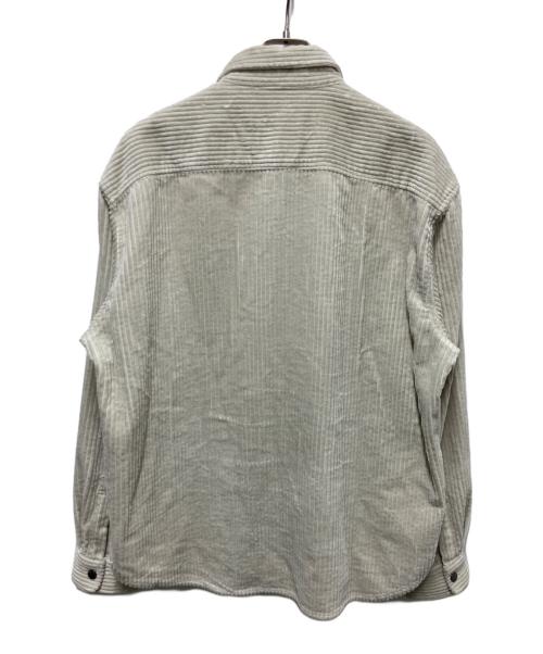 SUPREME（シュプリーム）SUPREME (シュプリーム) Wide Wale Corduroy Snap Shirt グレー サイズ:Mの古着・服飾アイテム