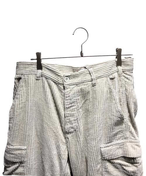 SUPREME（シュプリーム）SUPREME (シュプリーム) WIDE WALE CORDUROY CARGO PANT グレー サイズ:76㎝の古着・服飾アイテム