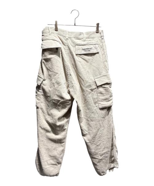 SUPREME（シュプリーム）SUPREME (シュプリーム) WIDE WALE CORDUROY CARGO PANT グレー サイズ:76㎝の古着・服飾アイテム